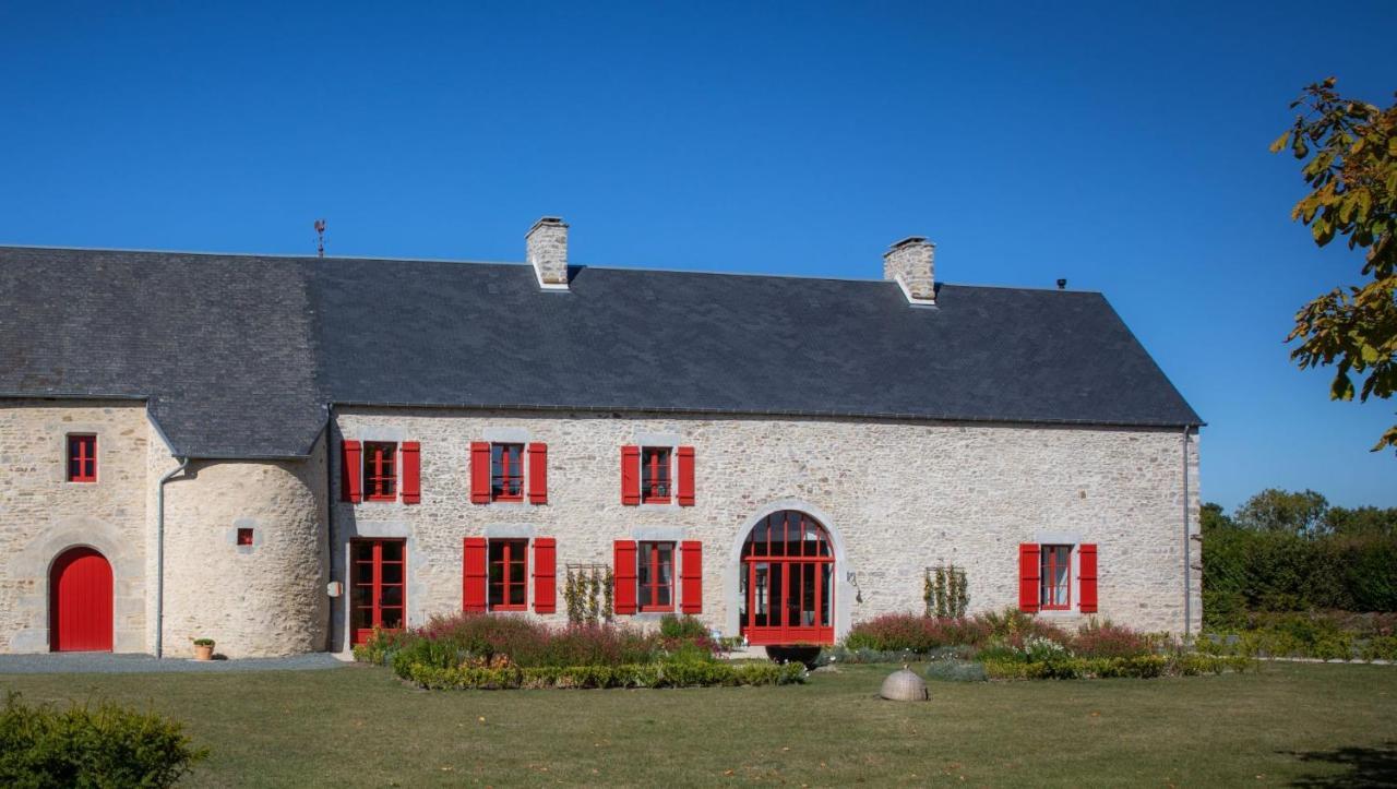 Au Manoir Des Loges Bed & Breakfast Quettreville-sur-Sienne Exterior foto