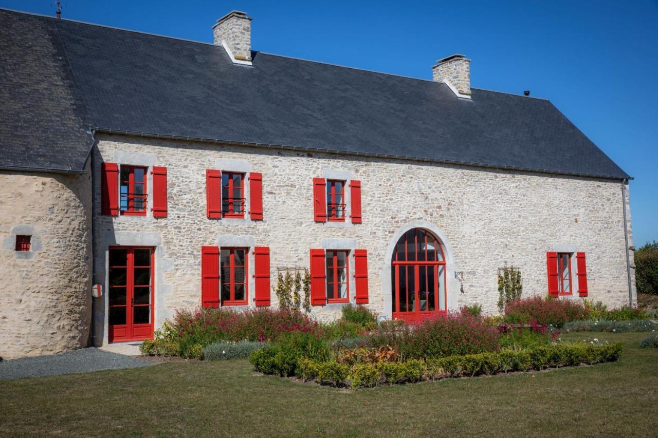 Au Manoir Des Loges Bed & Breakfast Quettreville-sur-Sienne Exterior foto