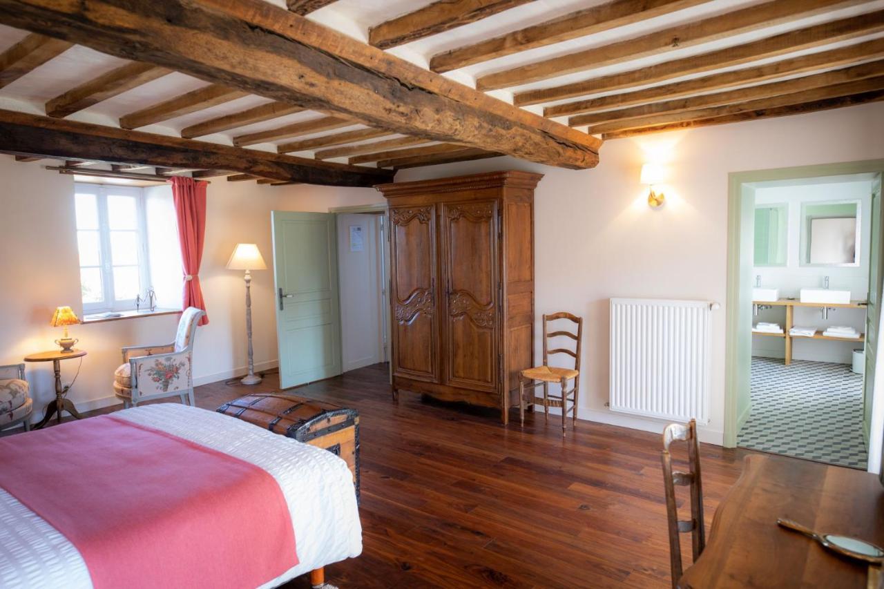 Au Manoir Des Loges Bed & Breakfast Quettreville-sur-Sienne Exterior foto