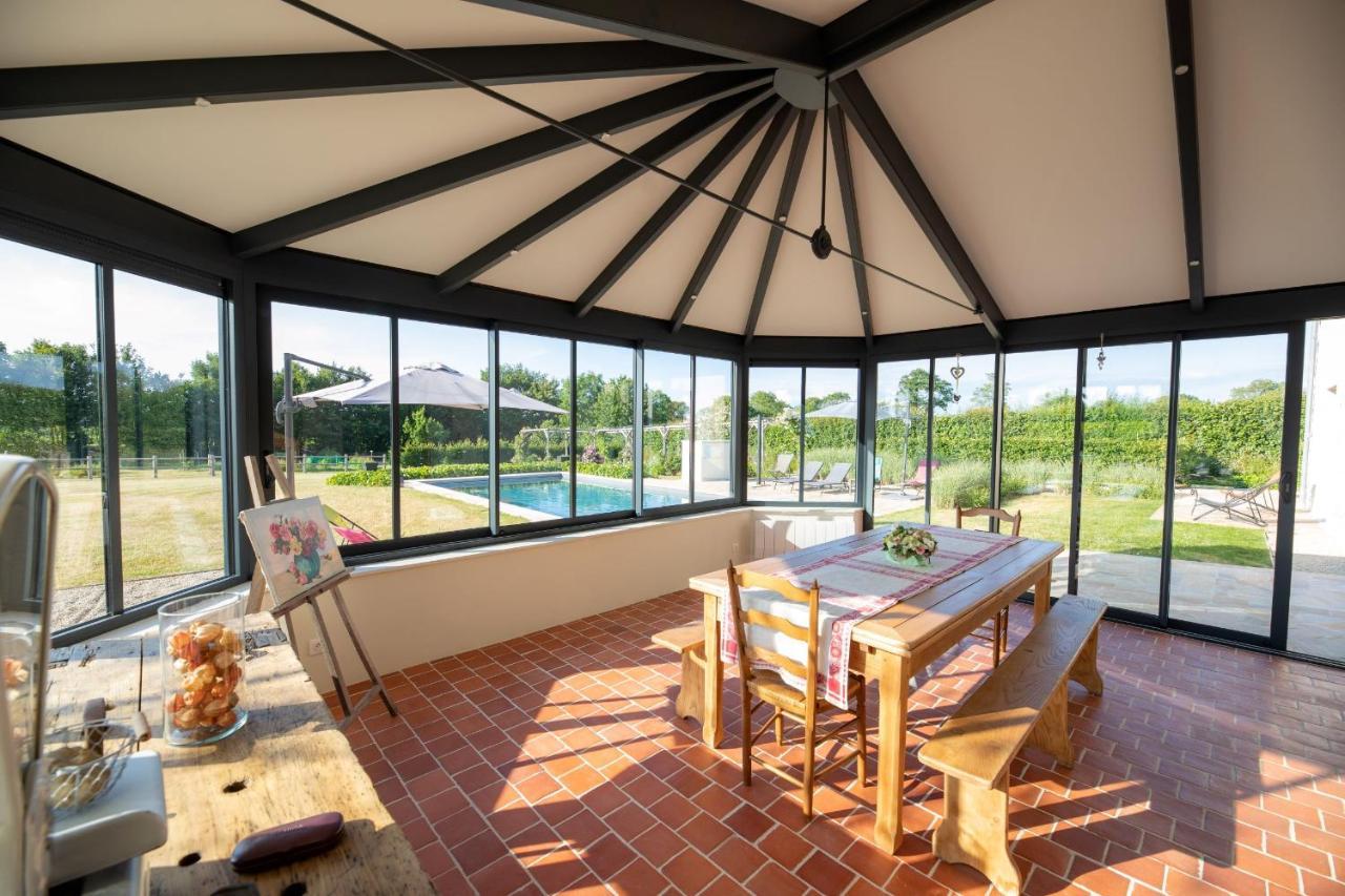 Au Manoir Des Loges Bed & Breakfast Quettreville-sur-Sienne Exterior foto